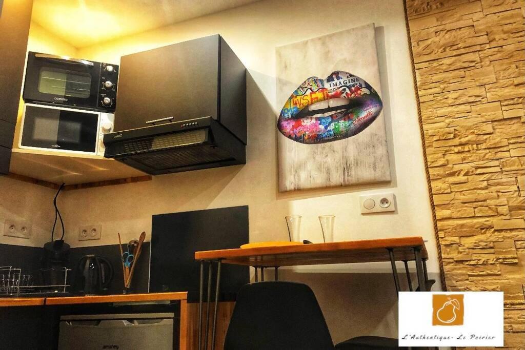L'Authentique - Le Poirier Apartment Orleans Luaran gambar